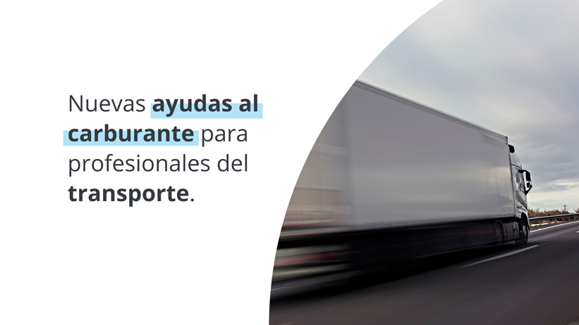 Nuevas ayudas al carburante para profesionales del transporte