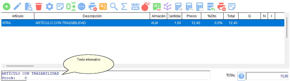 browse facturas cliente